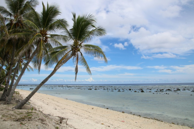 Der pazifische Inselstaat Nauru, wo dieses Foto im September 2018 aufgenommen wurde, will einen Auftrag für den Unterwasserbergbau vergeben