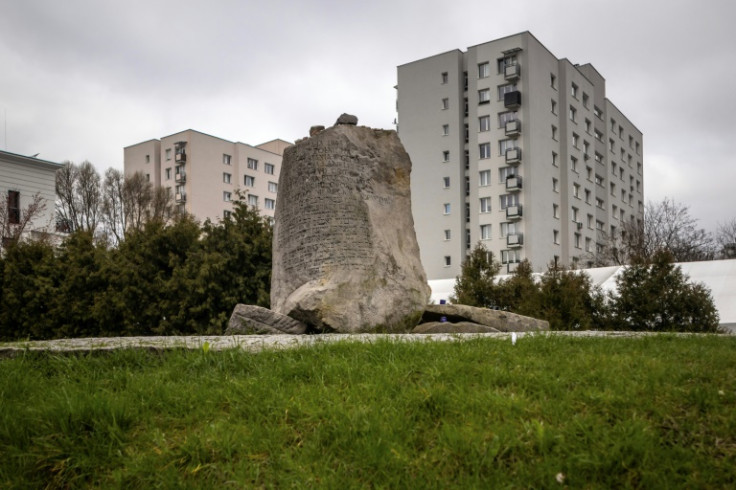 Das Denkmal des Bunkers, in dem der Anführer des zum Scheitern verurteilten Aufstands, Mordechaj Anielewicz, und seine Kameraden Massenselbstmord begingen