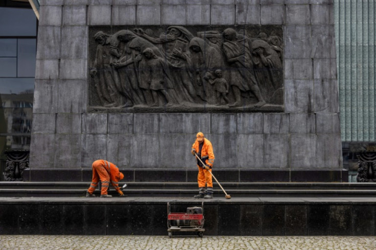 Die Staatsoberhäupter werden in der Gedenkstätte des Warschauer Ghettos sprechen - im Herzen des ehemaligen jüdischen Viertels