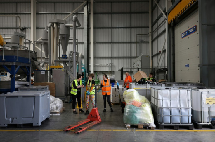 Das Recycling der Verpackungen erfolgt am Hauptsitz des Unternehmens in Poole an der Südküste Englands