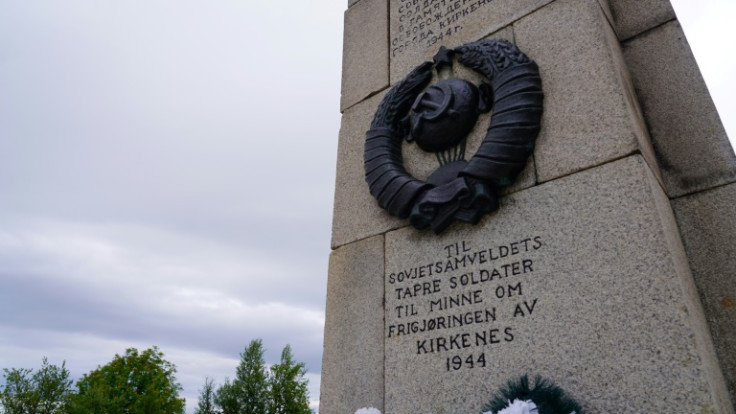 Das Sowjetische Befreiungsdenkmal in Kirkenes im Norden Norwegens