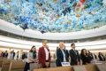 Der Menschenrechtsrat tagt im UN-Hauptquartier in Genf